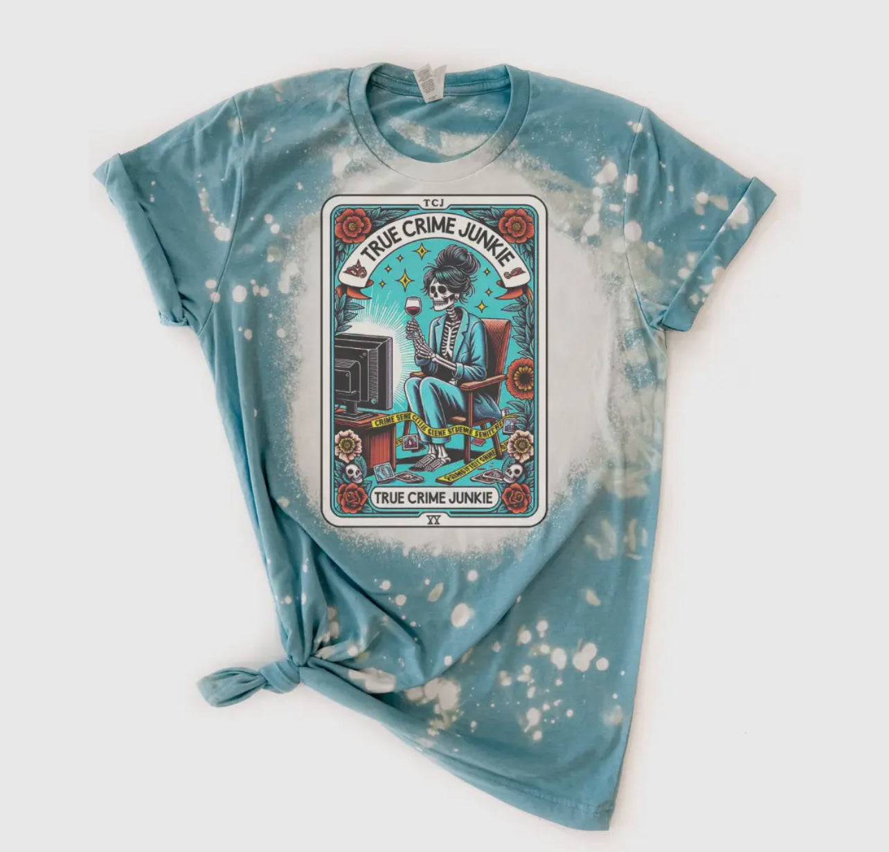 True crime junkie tee