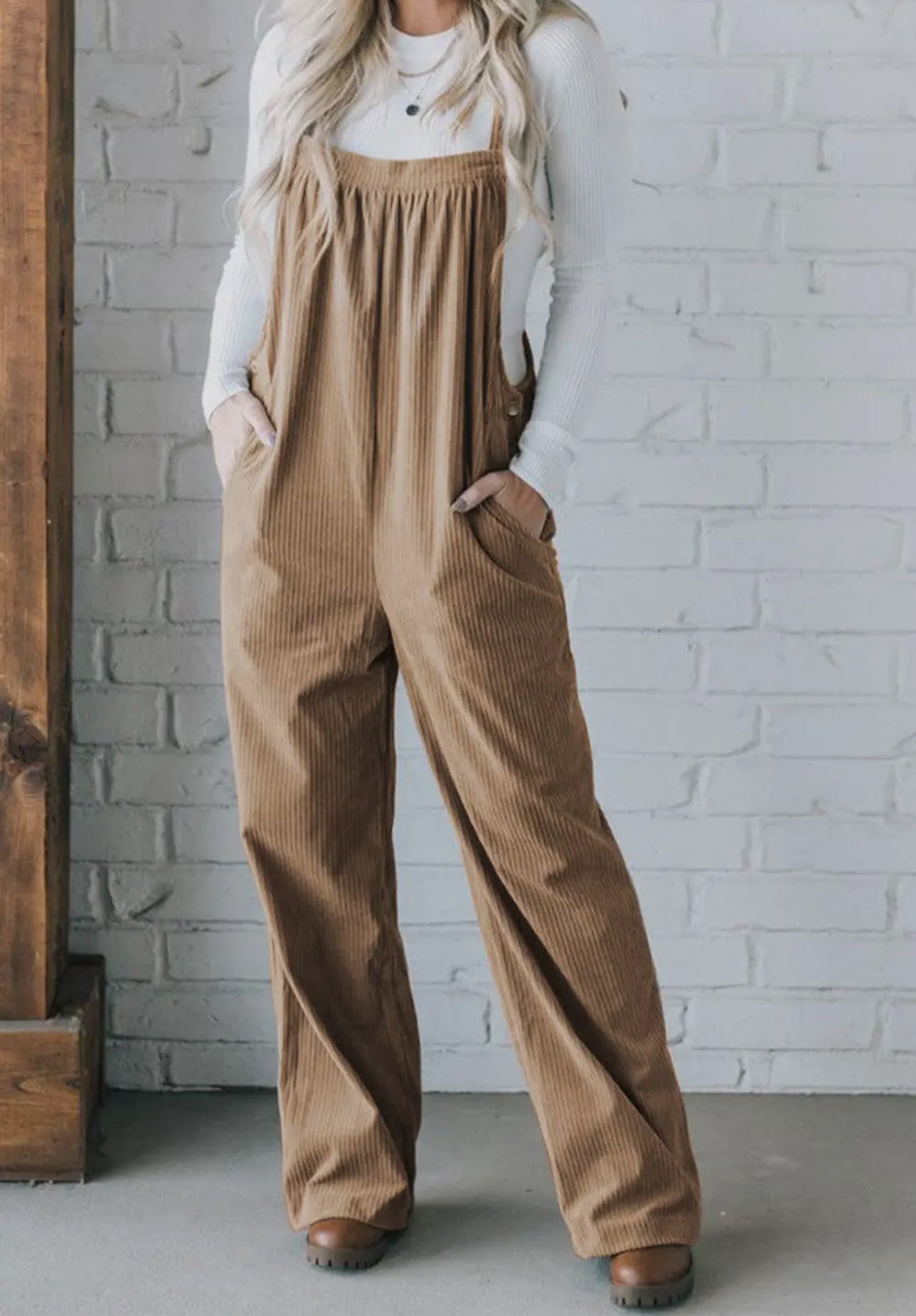 Corduroy overalls