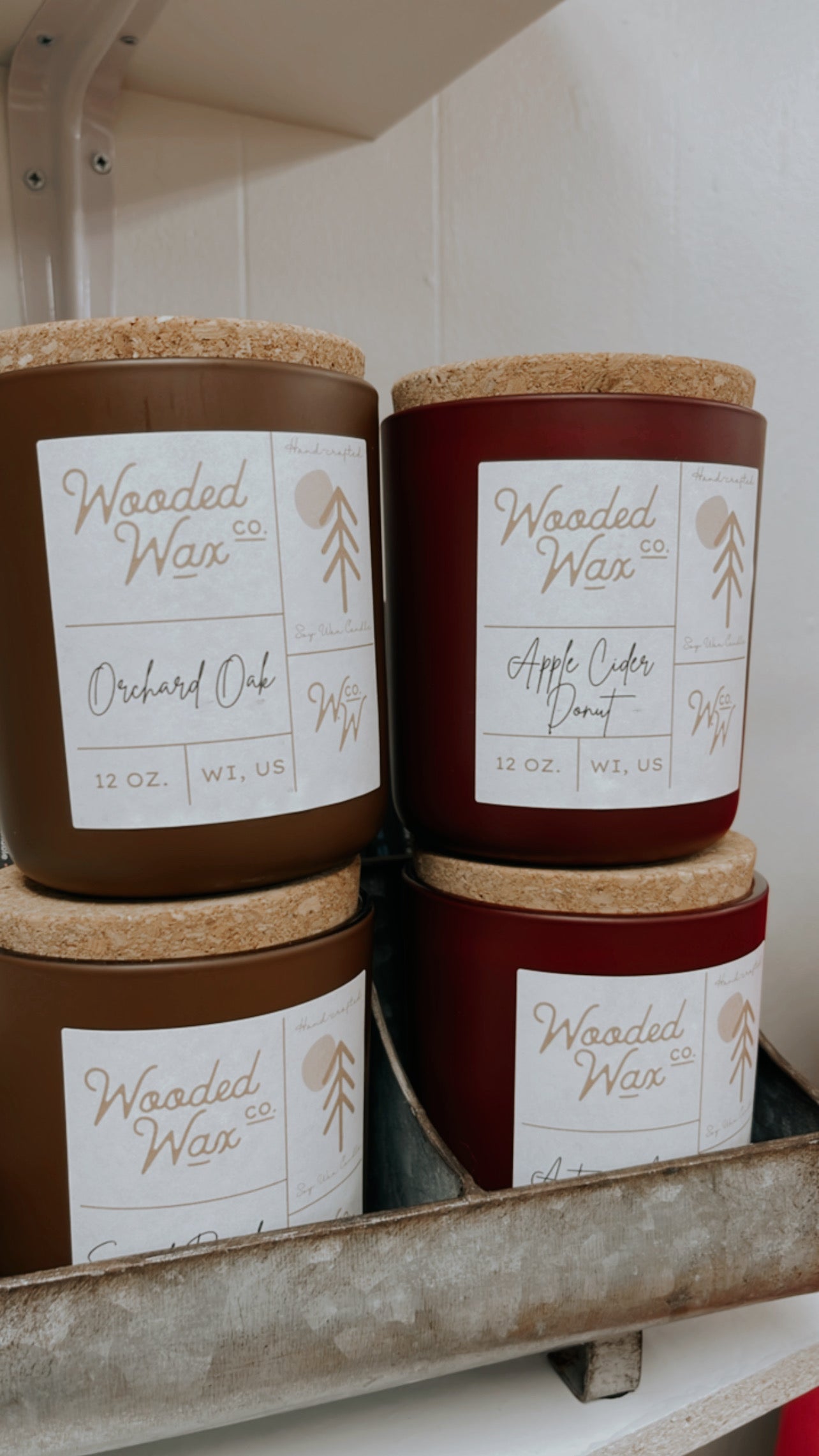 12 oz soy wax candle