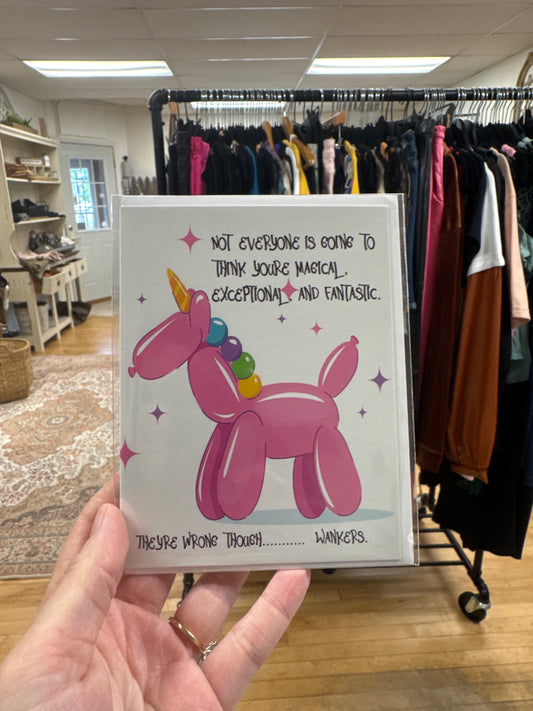 They’re wrong though greeting card