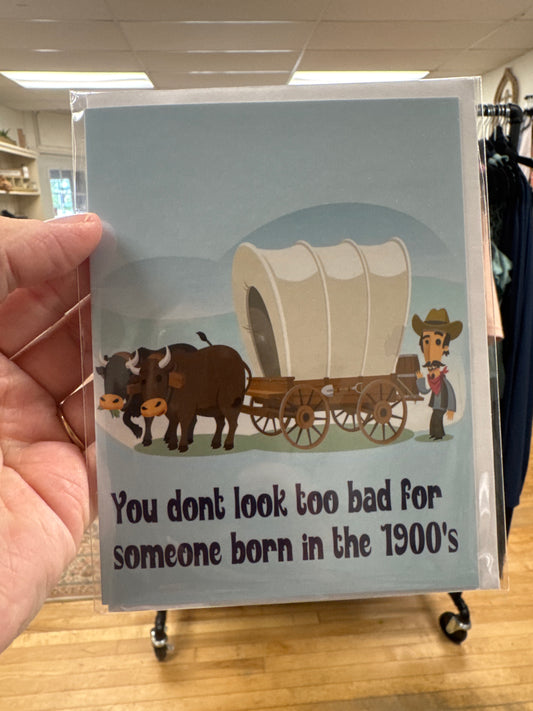 Born in the 1900s card