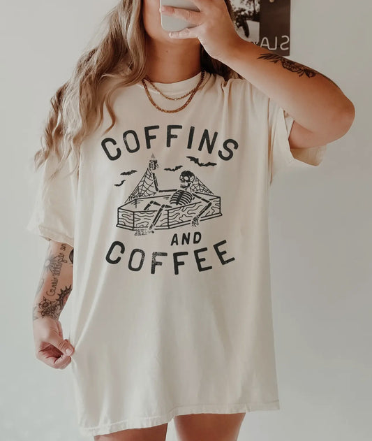 Coffins and coffee tee