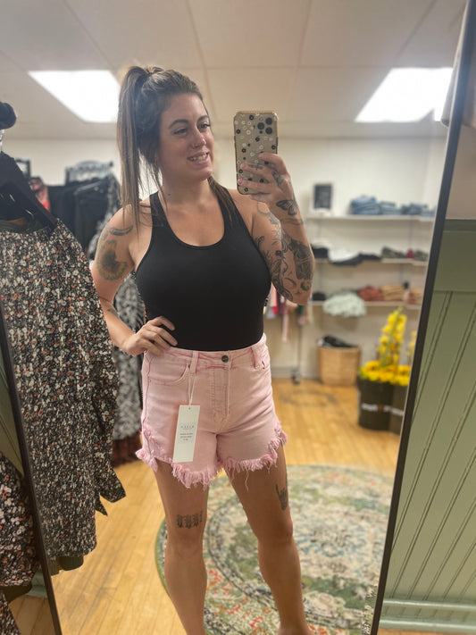 Pink Risen Shorts