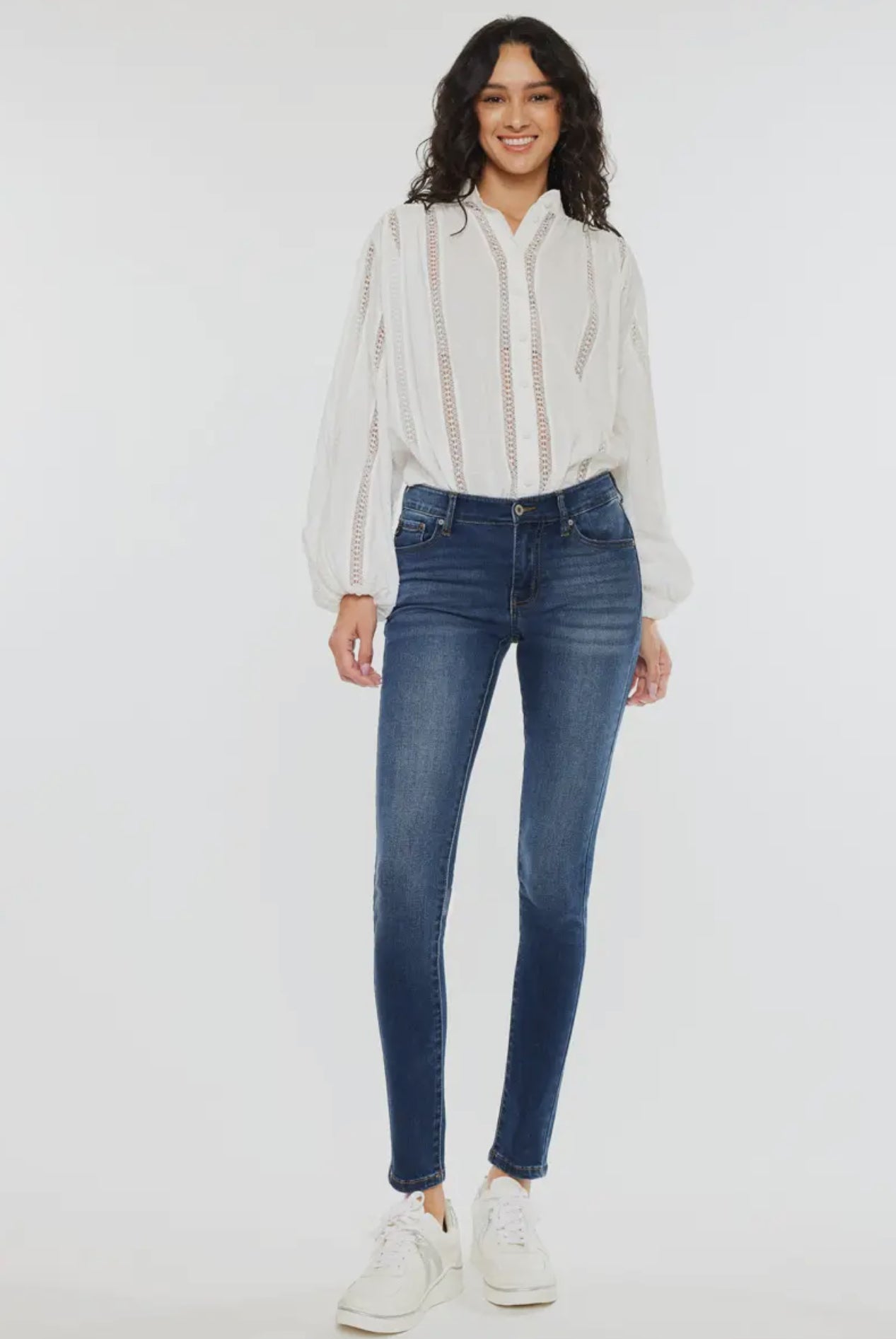 Kancan mid rise super skinny