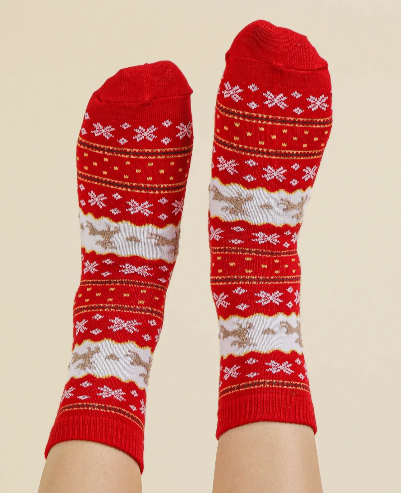Christmas crew socks