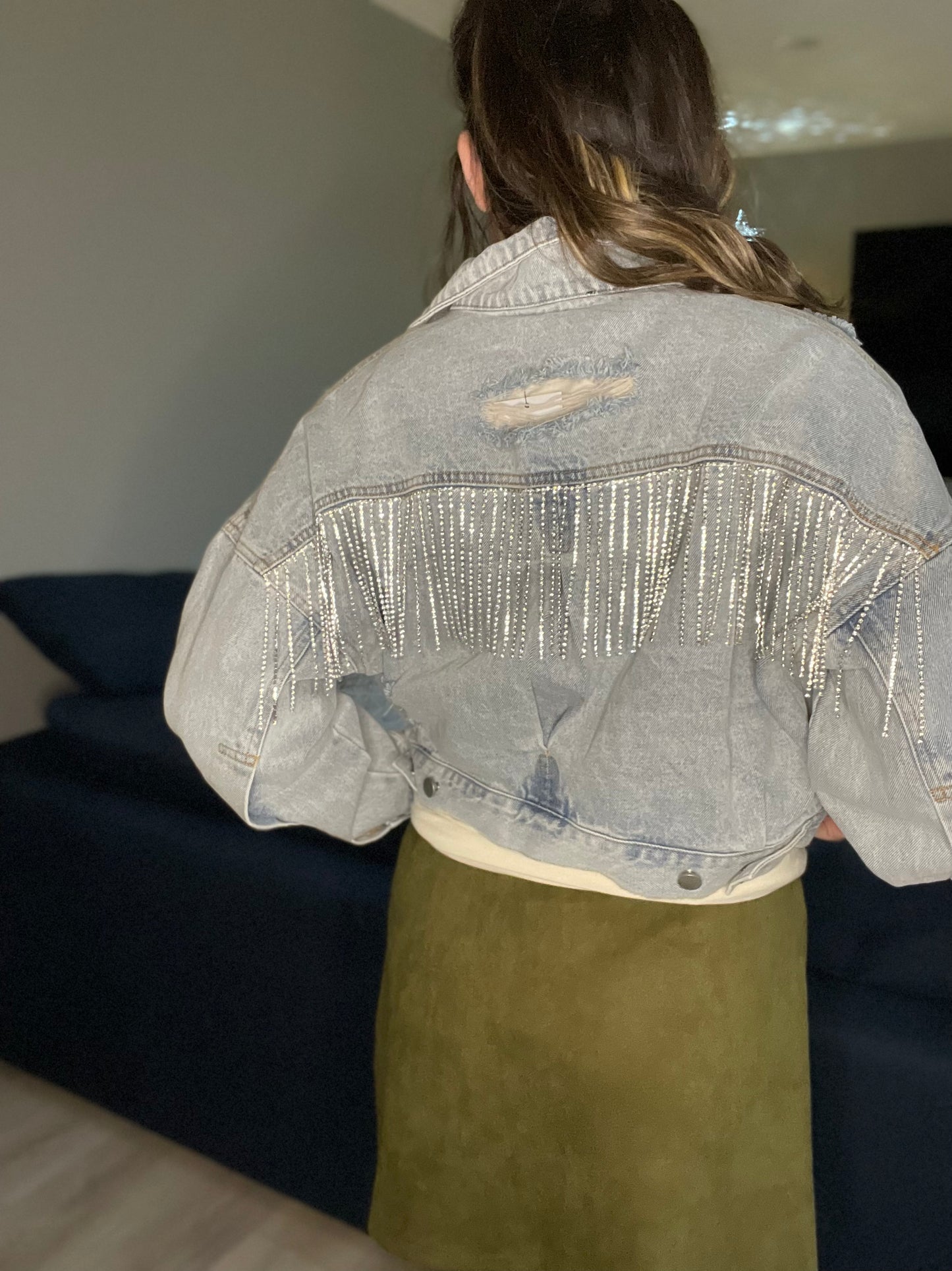 Rhinestone Barbie Cowgirl jacket