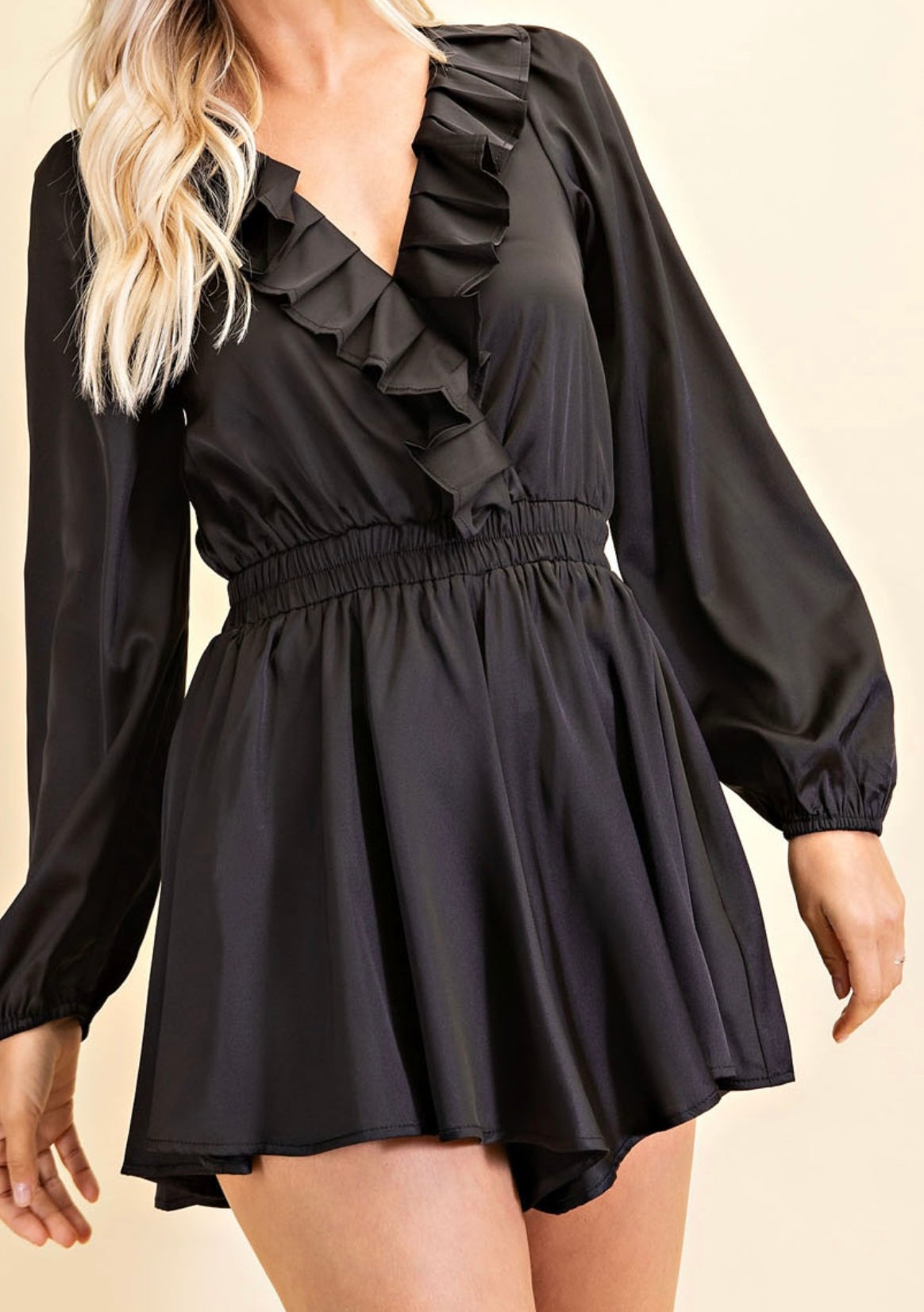Hit ‘Em Up Style Pleated Romper