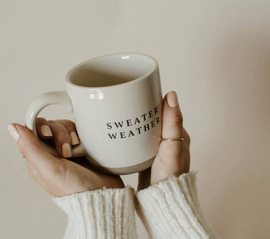 Sweater weather, coffee mug