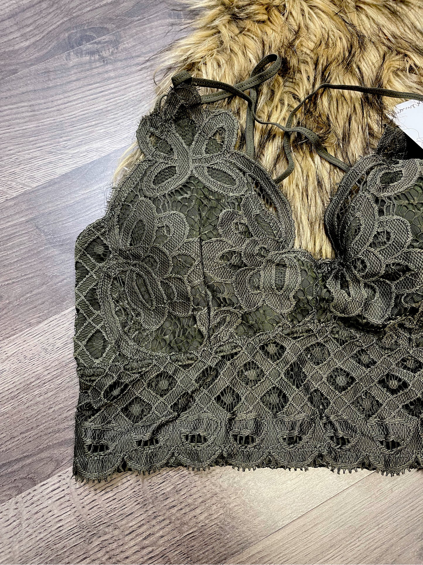 Curvy Crochet Lace Bralette