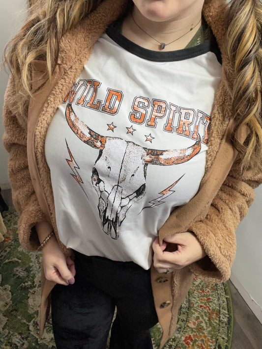 Wild Spirit graphic tee